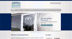 Desktop Screenshot of grandviewdentalcentre.com
